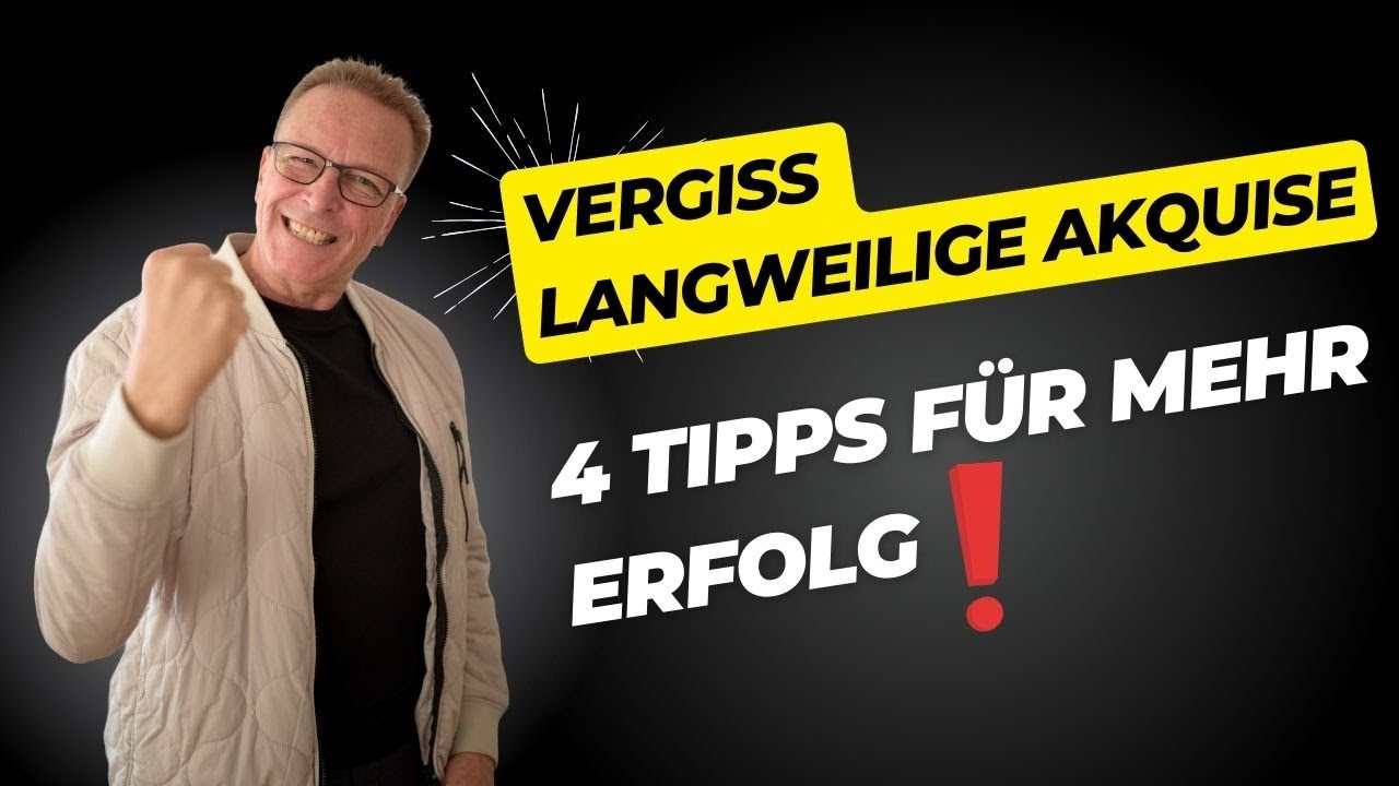 Telefonakquise & Kaltakquise leicht gemacht: 4 praktische Tipps für den Gesprächseinstieg! [sofort]