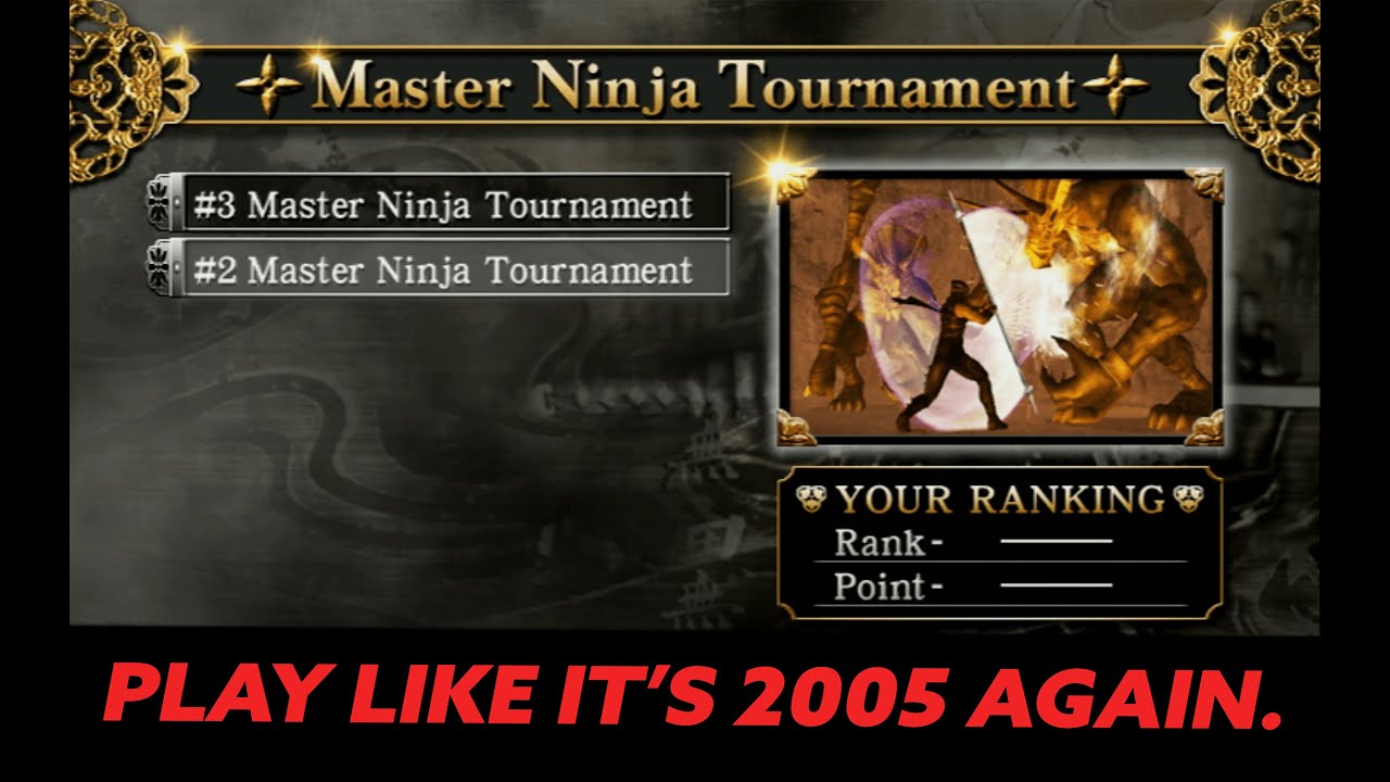 The Return of Ninja Gaiden’s Master Ninja Tournament