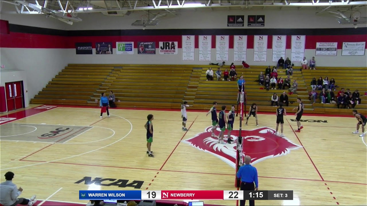 Newberry Men's Volleyball vs Warren Wilson