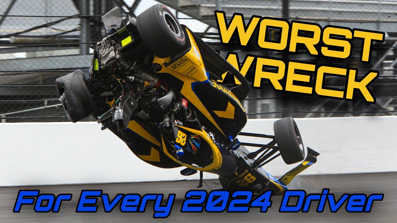 Every 2024 Indy 500 Driver's Worst Indycar Crash