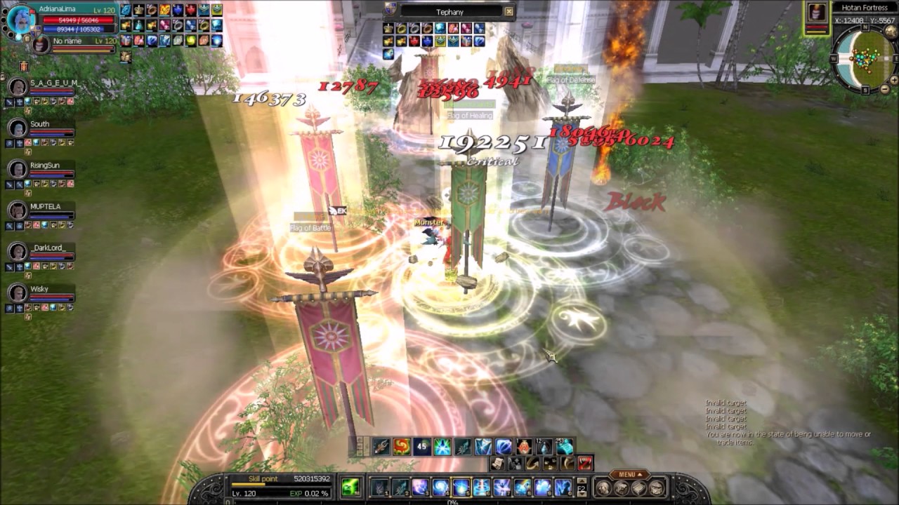 (EhLiKeyF  ve HeavenGuardS) vs ( HODRİMEYDAN - Thieves_UTD - _GreaTTurks ) NF SRO HOTAN FTW