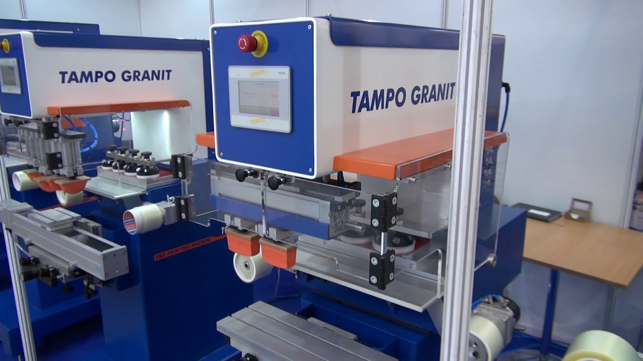 Plastpol 2019 - najpopularniejsze tamponiarki firmy Tampo Granit