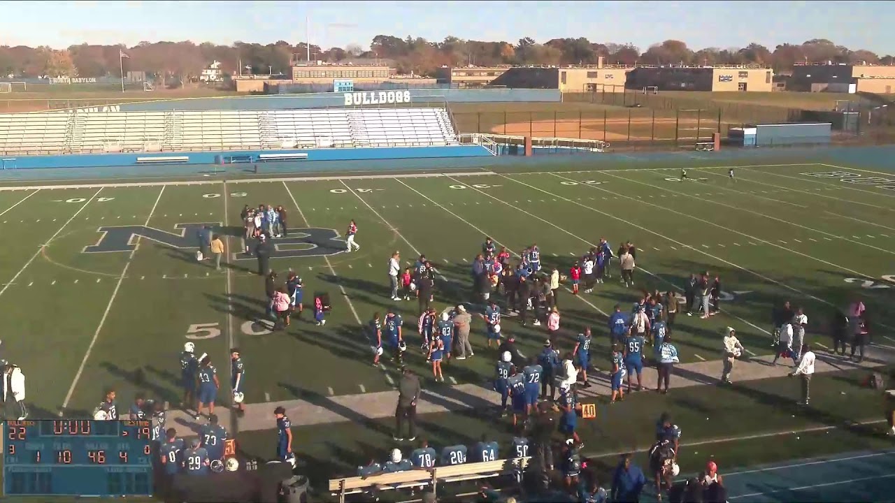 North Babylon High School vs West Babylon High School Mens Varsity Football