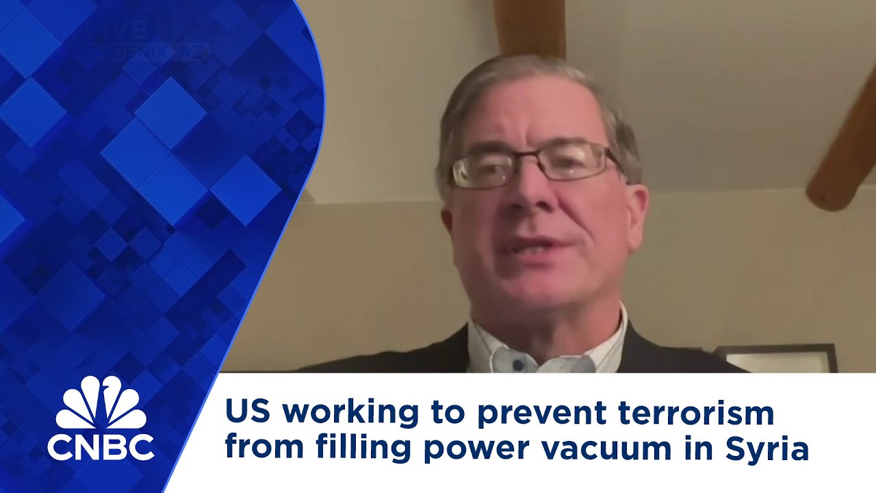 US working to prevent terrorism from filling power vacuum in Syria