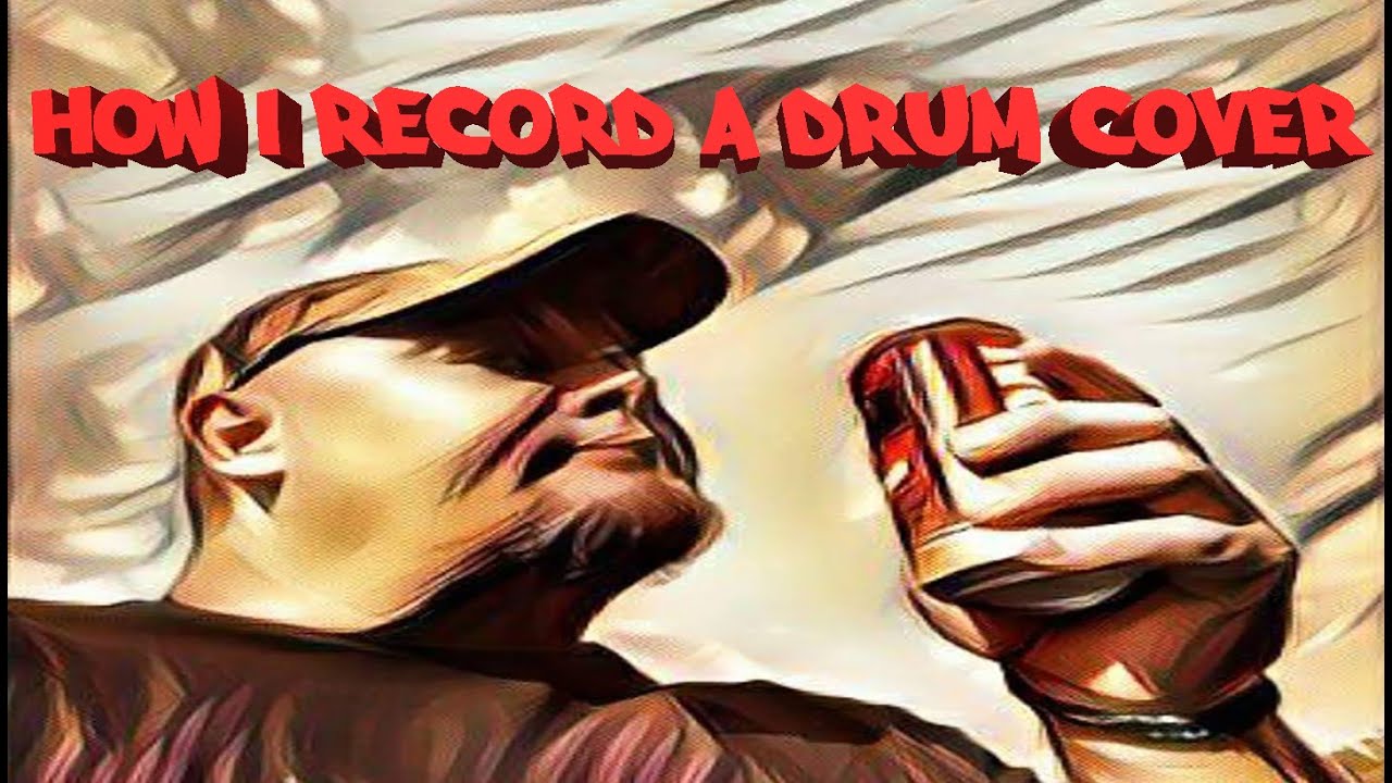 How I Record My Drum Covers - Mike Few Music