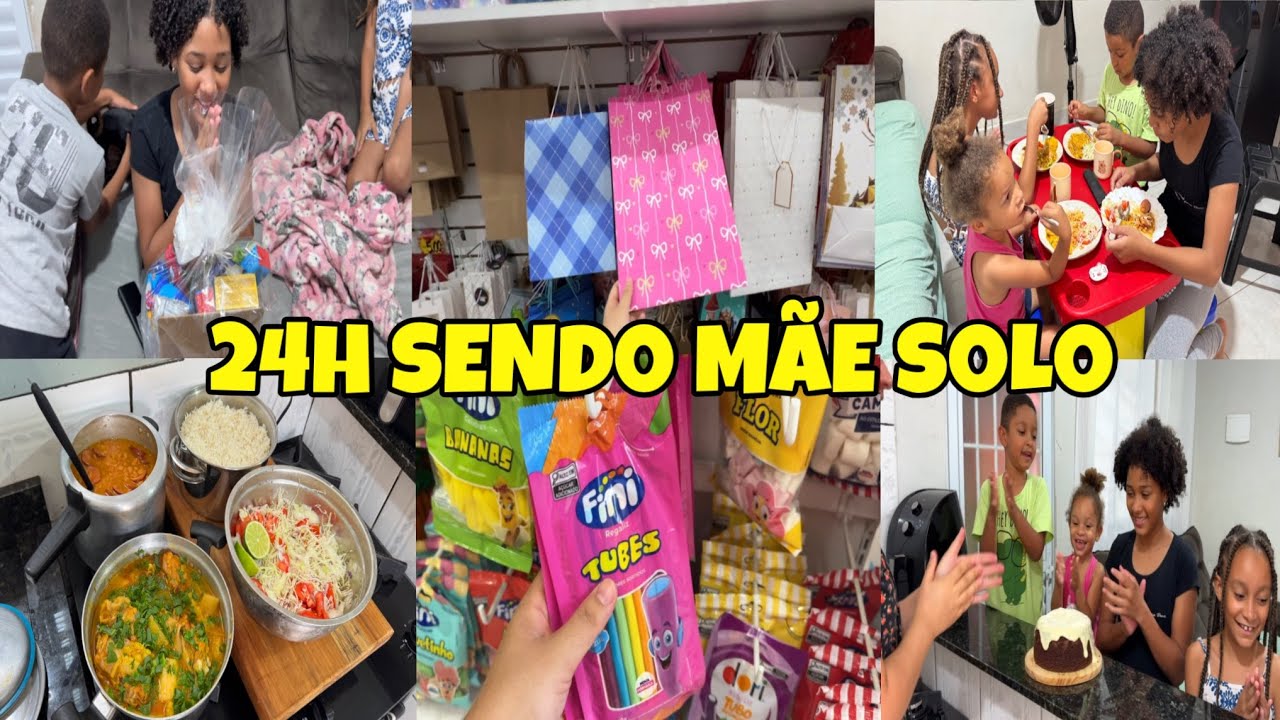 PASSEI O DIA SENDO MÃE DE 4 CRIANÇAS…PREPAREI UMA SURPRESA QUE FEZ ELA CHORAR 😭