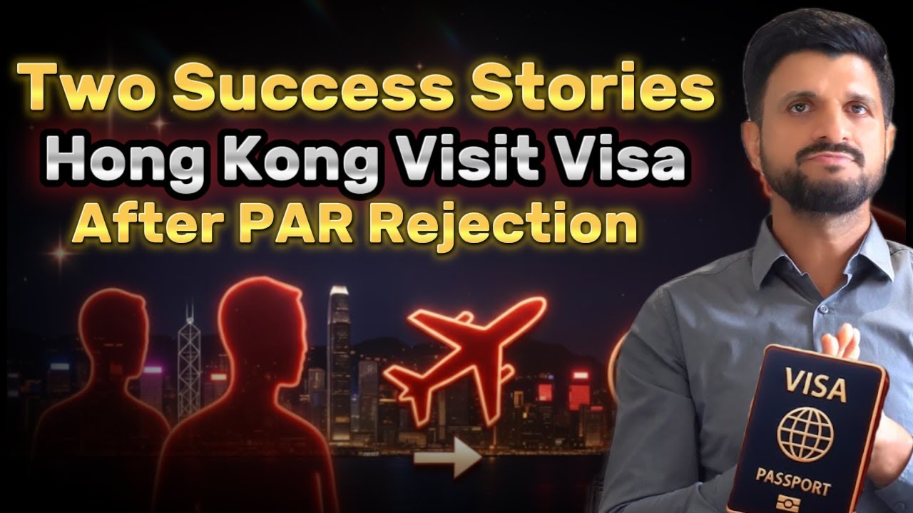 Hong Kong Tourist Visa Process: After PAR Rejection Guide for Indian Travelers | Real Case Study