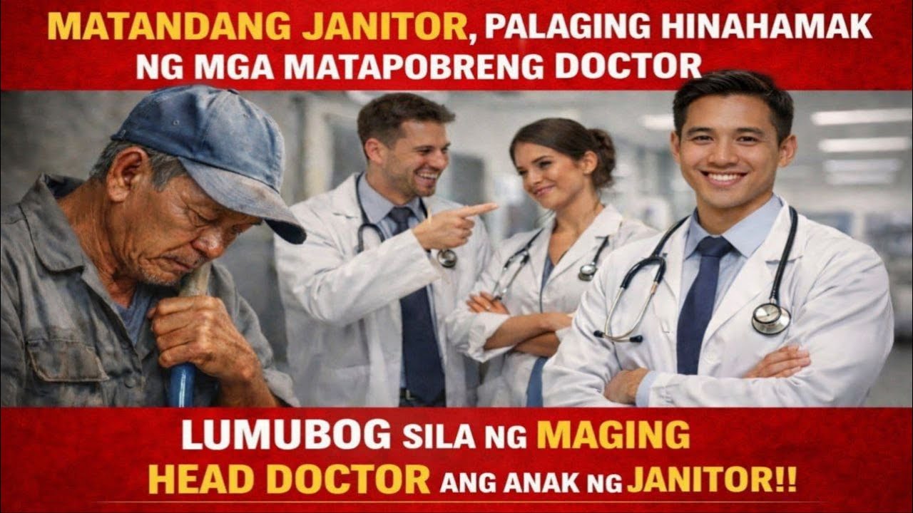 MATANDANG JANITOR, PALAGING HINAHAMAK NG MATAPOBRENG DOKTOR!! | Billionaire CEO | Bilyonaryo Story