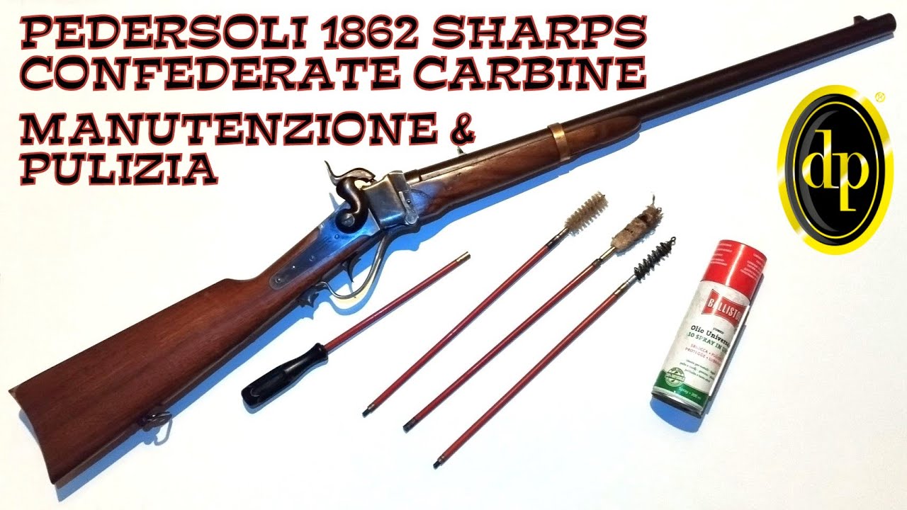 Pedersoli Sharps 1862 Confederate Carbine | Pulizia
