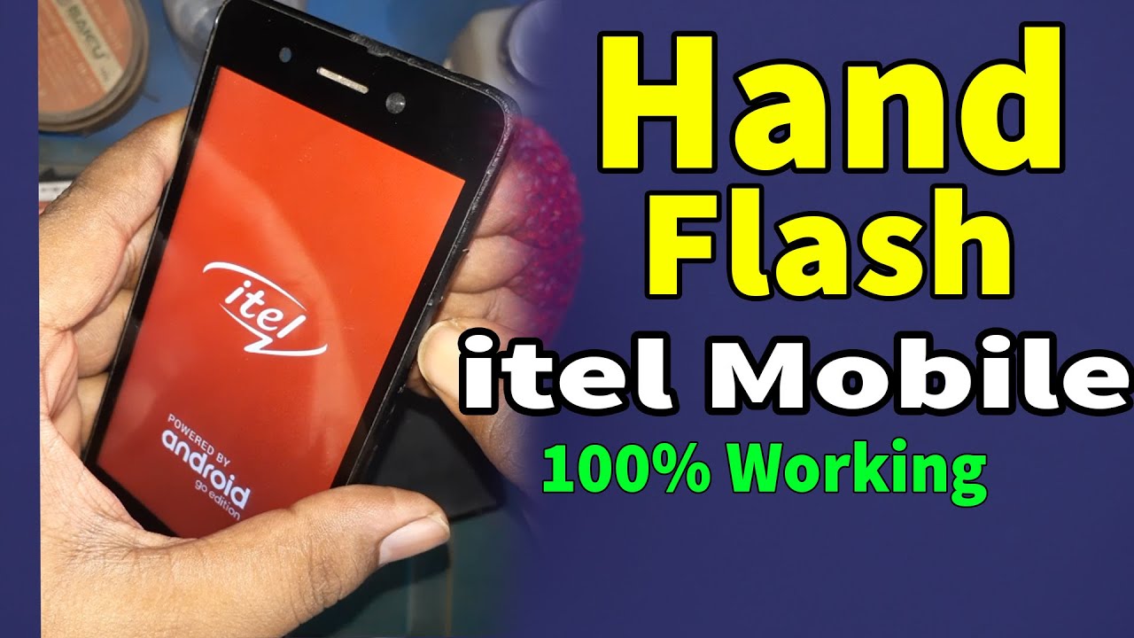 How To Hand Flash Itel Mobile Or Android Device, How To Flash Itel Phone, Logo Hang Itel Mobile