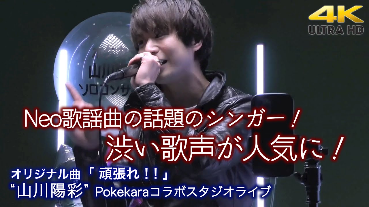 【 注目の歌声 】Neo歌謡曲の話題のシンガー！渋い歌声が人気に！　「頑張れ！！」soung by 山川陽彩 