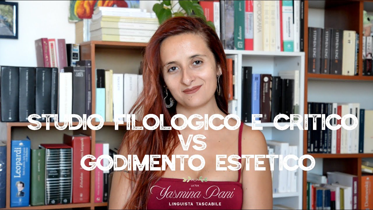 Studio filologico e critico vs godimento estetico