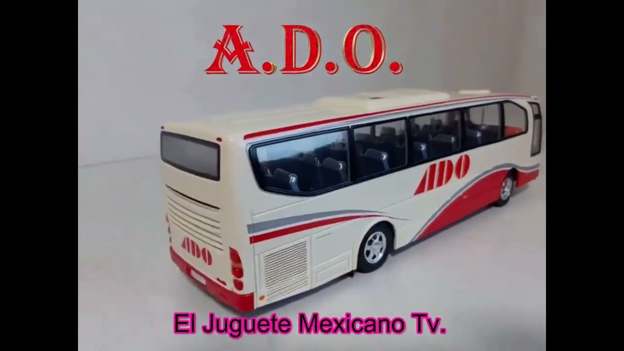 Autobús A.D.O. - Juguete custom o personalizado.