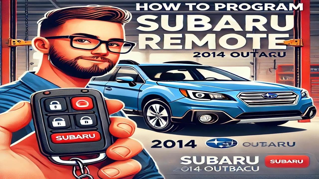 como se programa un control remoto de Subaru donde encontrar el codigo
