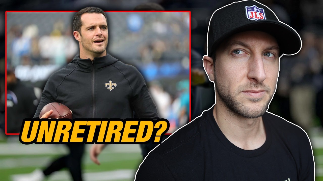 Derek Carr UNRETIRING?! What This Means for the Saints | James Skrmetta Reacts