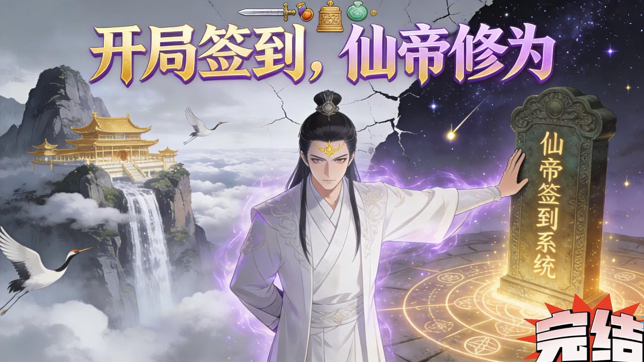 《开局签到，仙帝修为》开局获得签到仙帝修为，伍天渊带系统炸场！废柴？不存在的！每日签到秒升境界，横推诸天打脸爽到飞起，这波逆袭操作直接封神！ #推文#穿越#玄幻