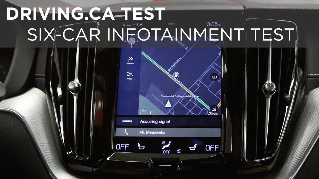 Six-Car Infotainment Test | Driving.ca