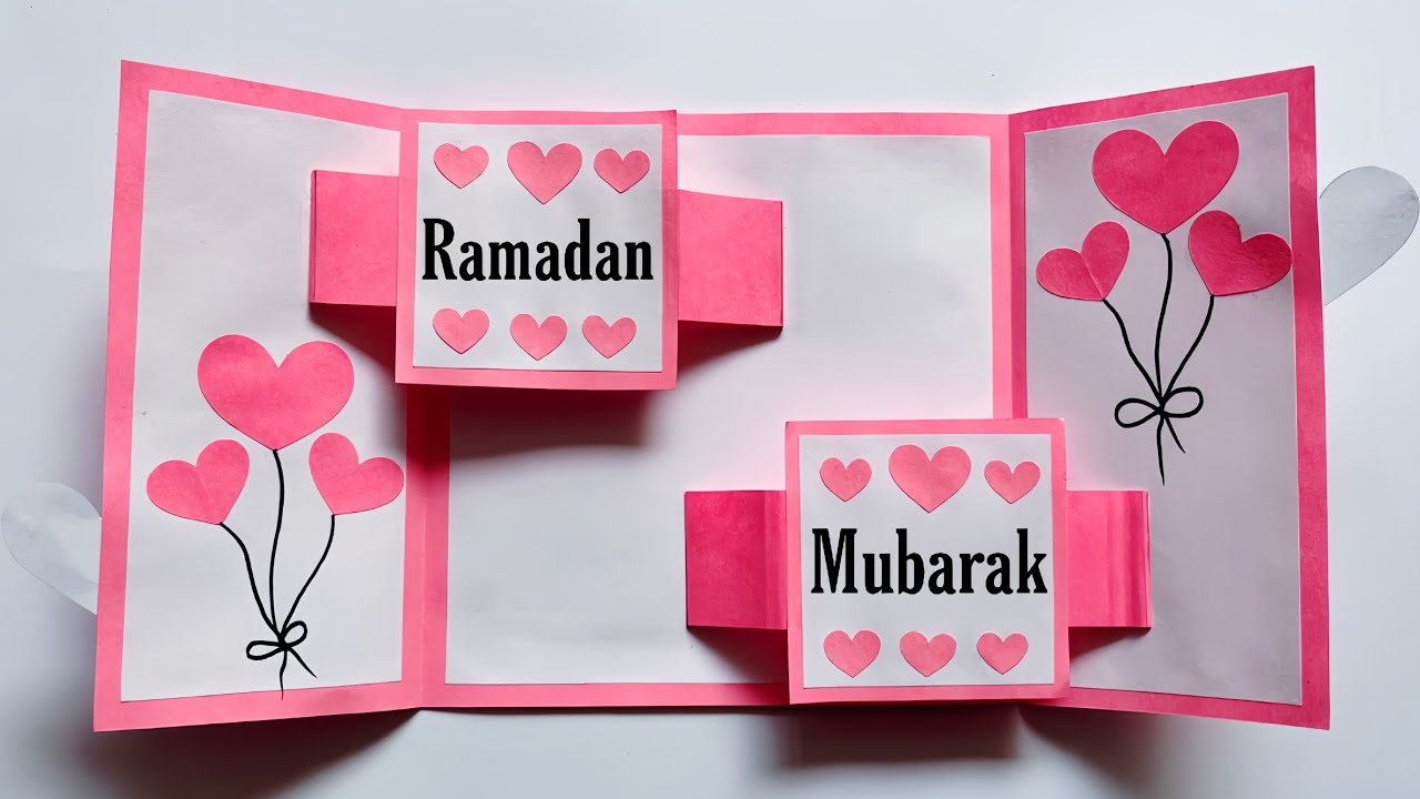DIY Ramadan greeting card / Ramadan decoration ideas / DIY Ramadan decor
