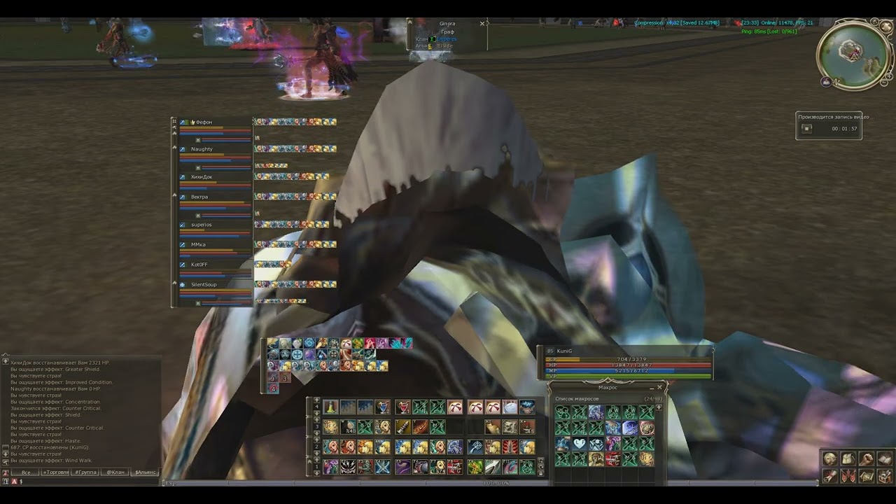 Lineage 2. СВС. SWS. PvP ПВП Гвг 