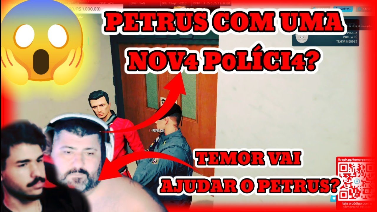😱PETRUS COM UMA NOVA IDEIA DE P0L&Iacute;CI4 NA CIDADE 🔥//ESSA P0L&Iacute;CI4 VAI S3R DIF3RENCIADA?// GTA RP 