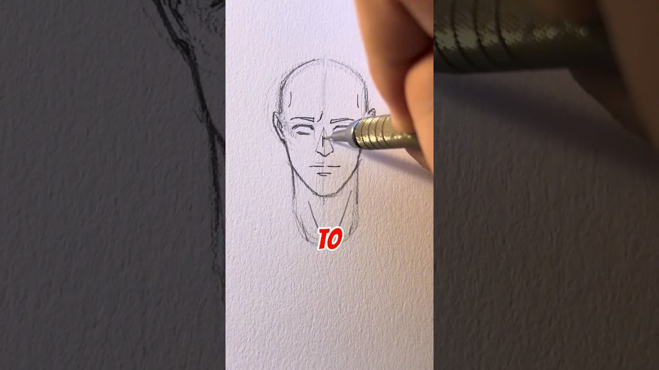 Easy way to draw Nose || Jmarron