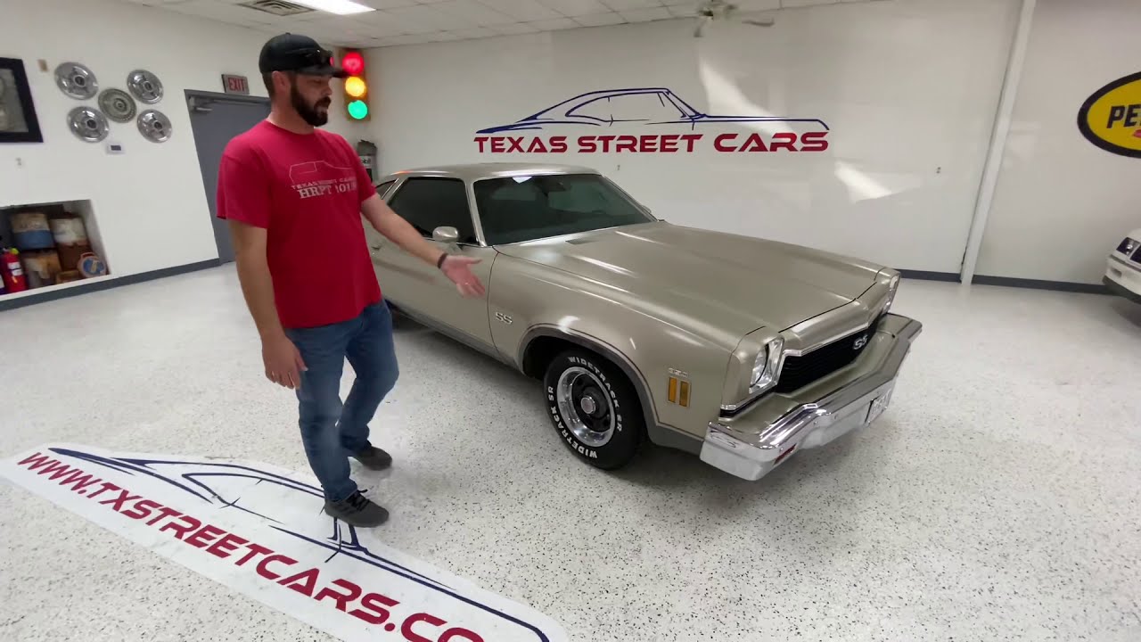 SOLD 1973 Chevrolet Chevelle SS, 350, auto, black interior FOR SALE by Texas Street Cars