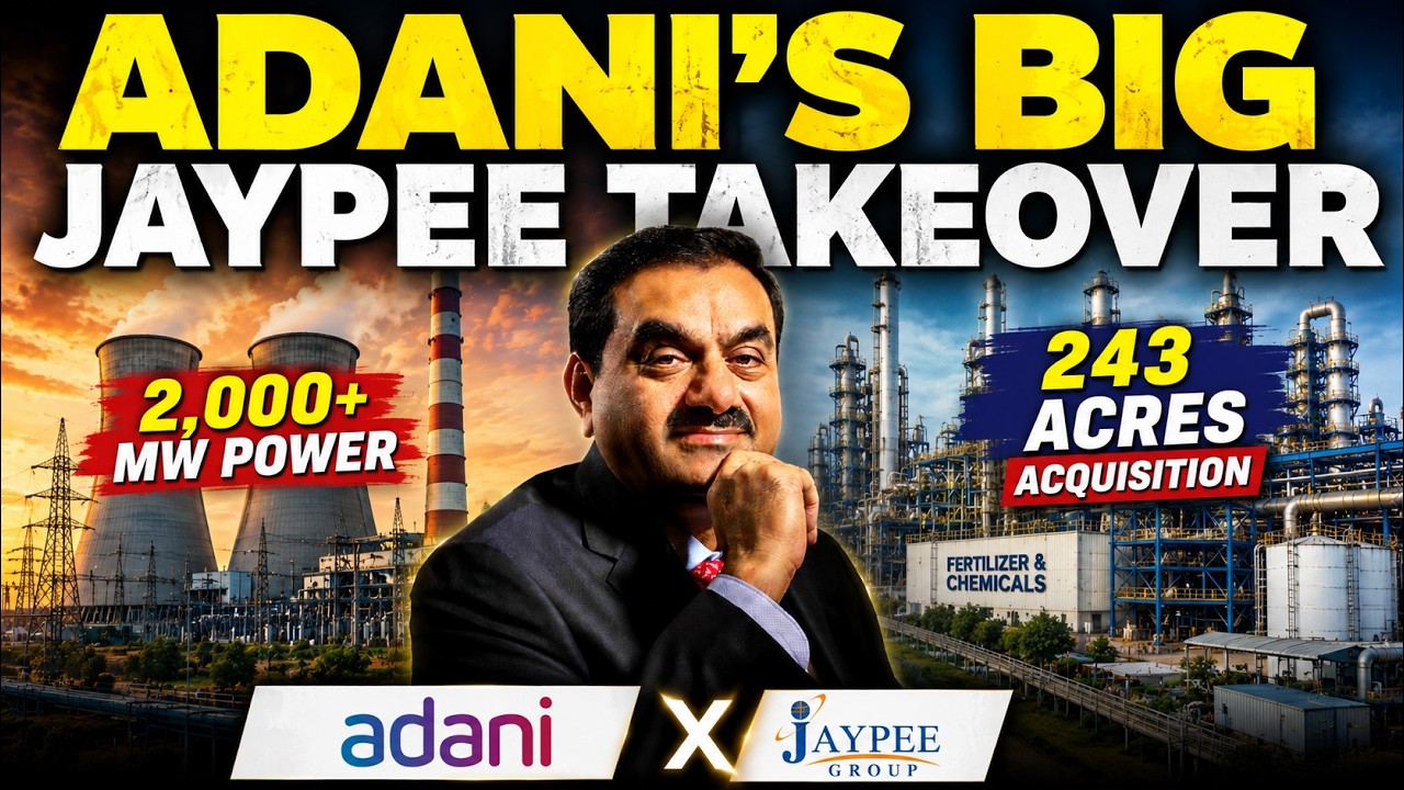 Adani Group agresywnie się rozwija | Przejęto aktywa energetyczne i logistyczne Jaypee Group