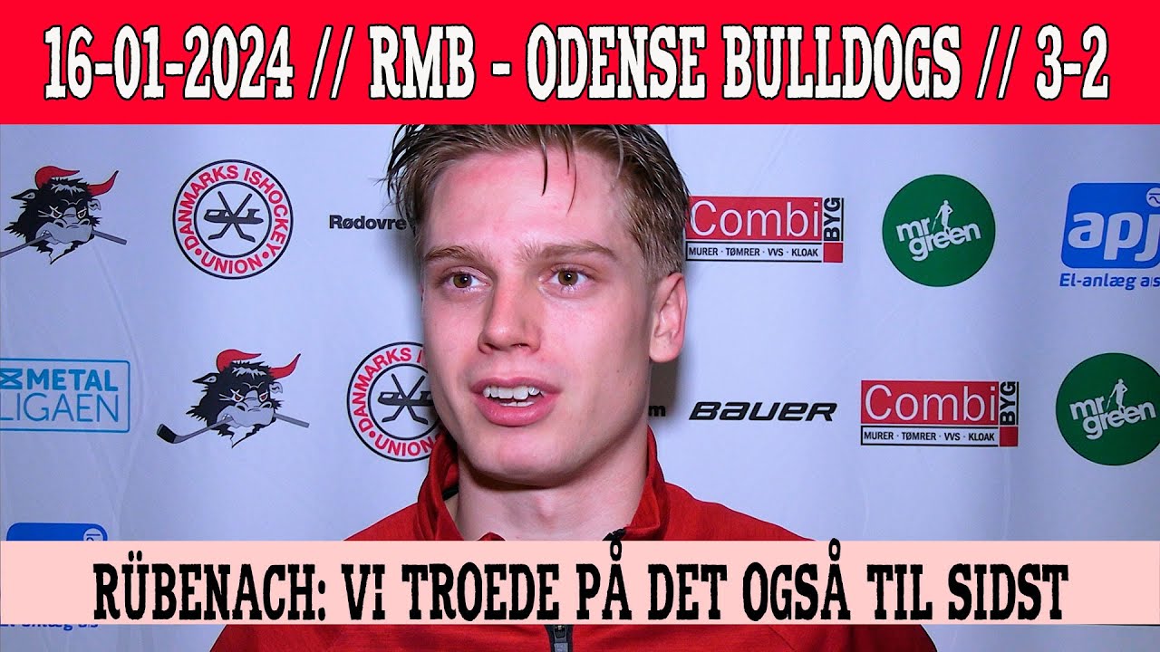 160124 // Rødovre Mighty Bulls - Odense Bulldogs // 3-2