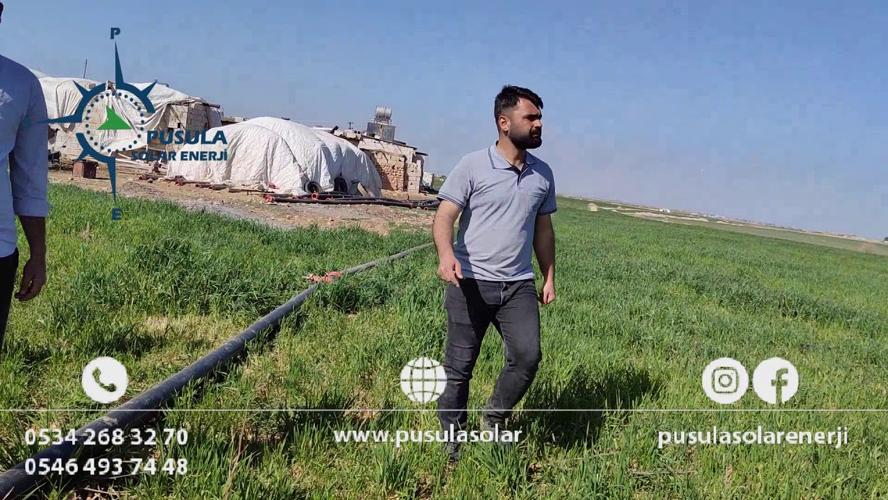 15 kW 20 Hp Güneş Enerjili Tarımsal Sulama Sistemi Detaylı Anlatım - Pusula Solar Enerji