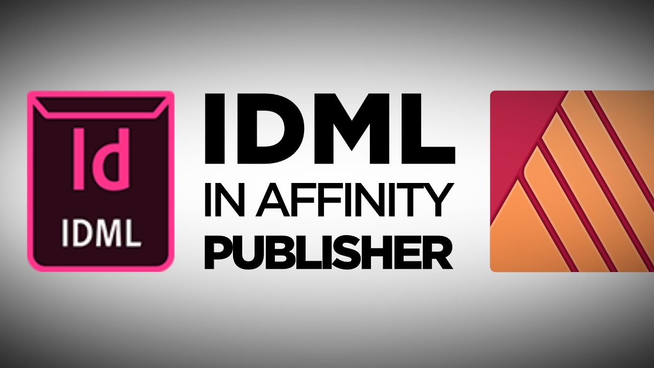 Affinity Publisher - Importare file IDML di InDesign