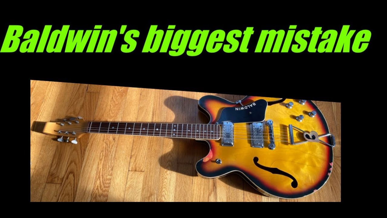 The 706 - how Baldwin failed at guitars