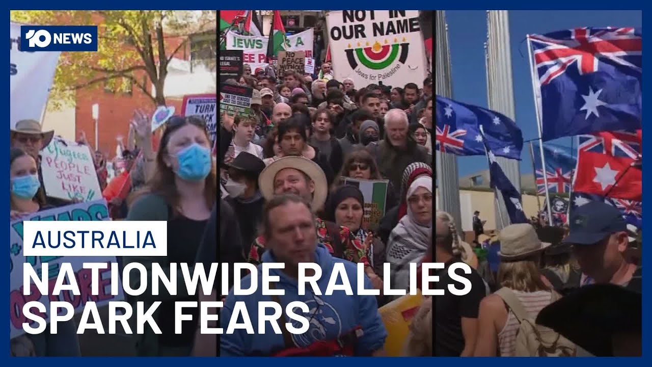 Protest Rallies Planned Across Australia As Police Warn Of Potential Violence | 10 News