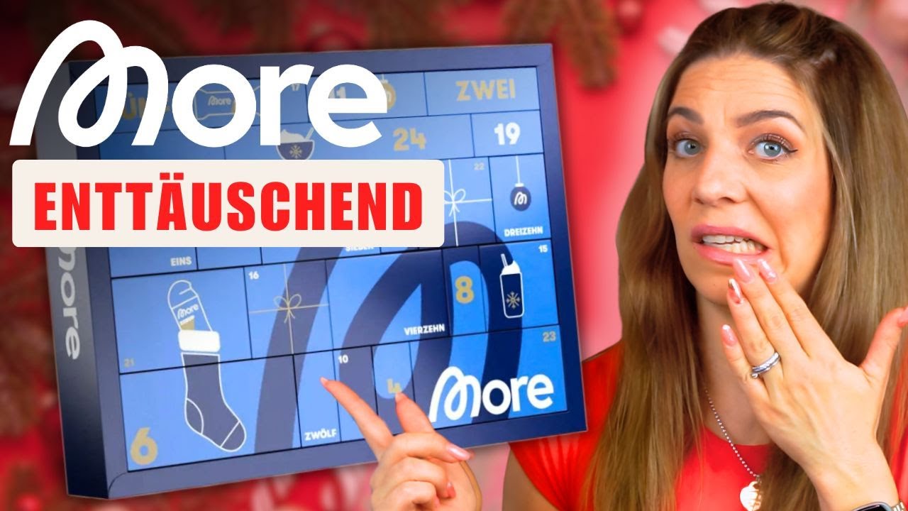 Ist der HYPE gerechtfertigt?! 😱 MORE Nutrition Adventskalender 2025 Unboxing