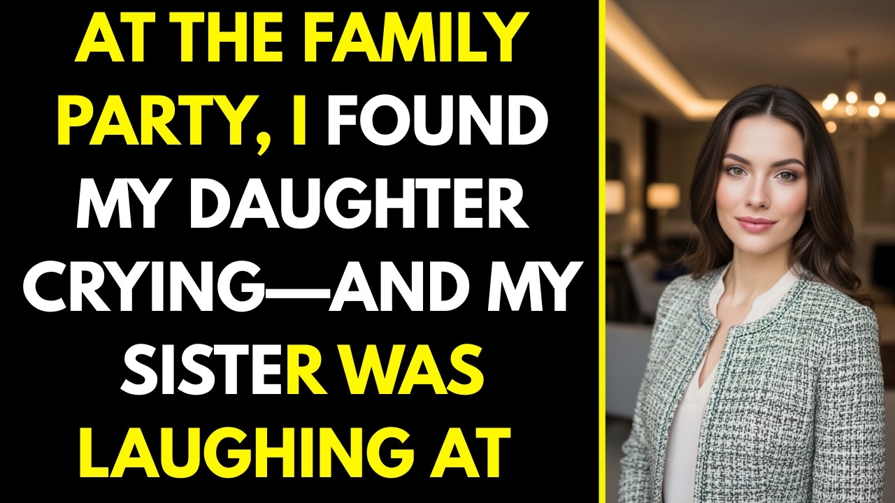 At the Family Party, I Found My Daughter Crying—And My Sister Was Laughing at Her