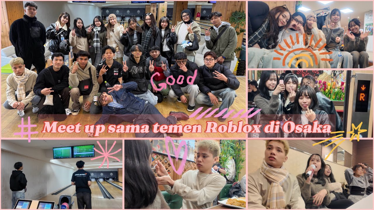Mabar temen Roblox di Osaka, banyak anomali?!