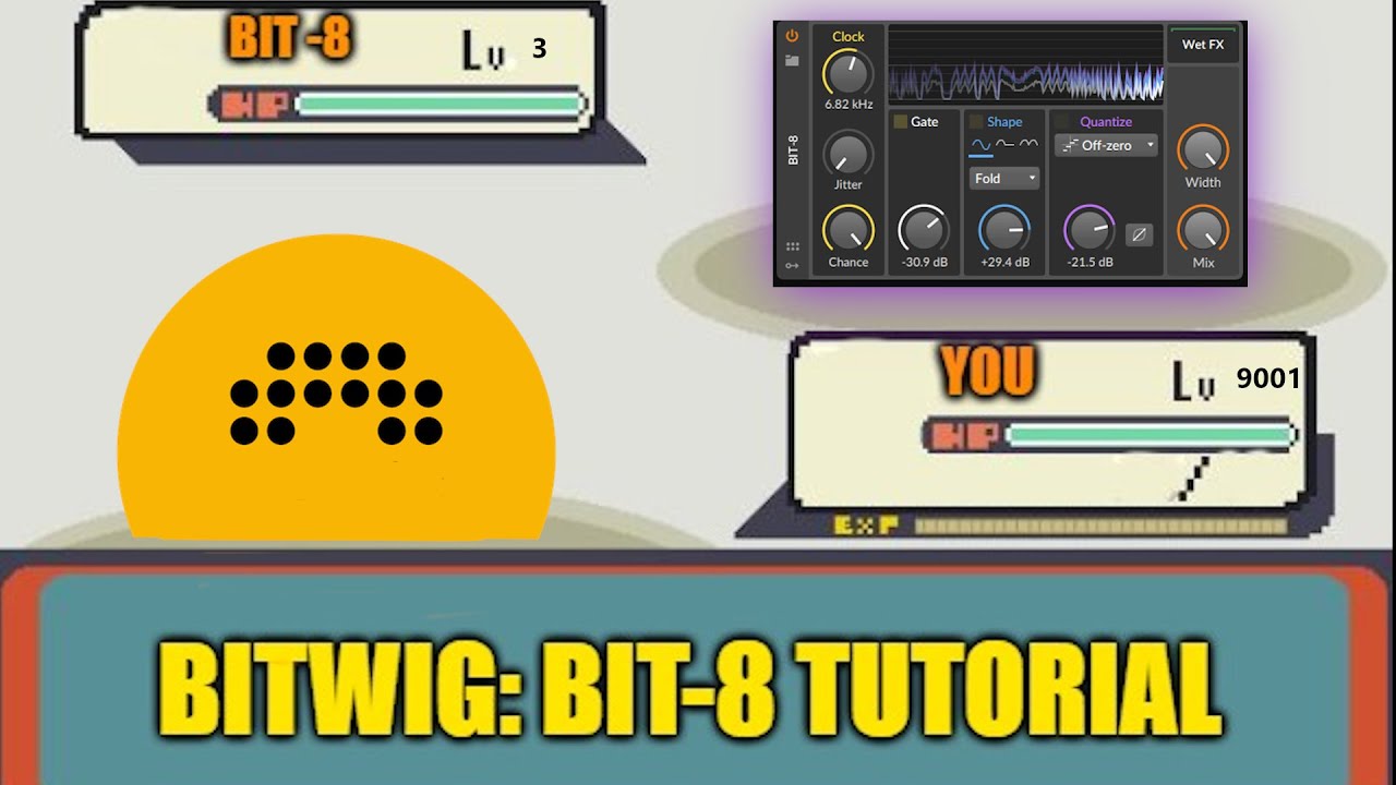 BITWIG: BIT-8 — эффект абсолютного разрушения