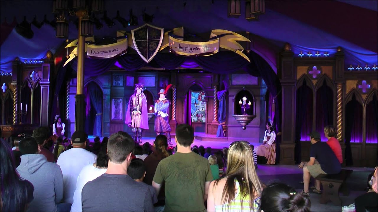 Beauty and the Beast Complete Live Show at the Royal Theatre, Disneyland Park, Disneyland Resort