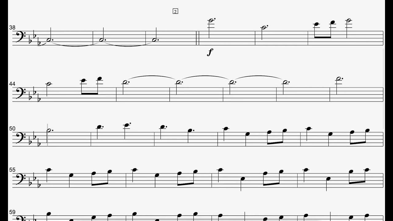 𝐆𝐚𝐦𝐞 𝐨𝐟 𝐓𝐡𝐫𝐨𝐧𝐞𝐬 FREE ACCOMPANIMENT for for Cello/ Trombone/ Euph/ Bassoon