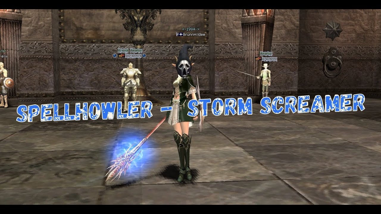 Lineage II Spellhowler - Storm Screamer 40lvl-80lvl exp+farm (1 hours game)