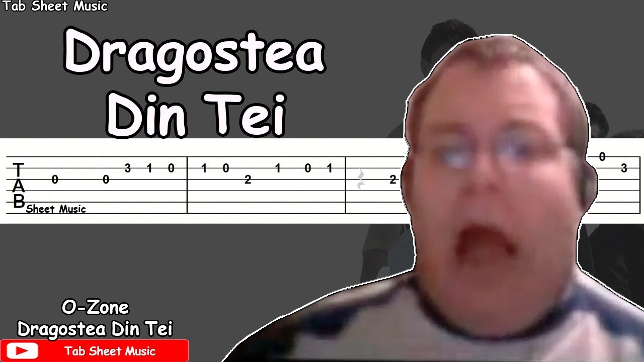 Numa Numa - Dragostea Din Tei Guitar Tutorial (O-Zone)