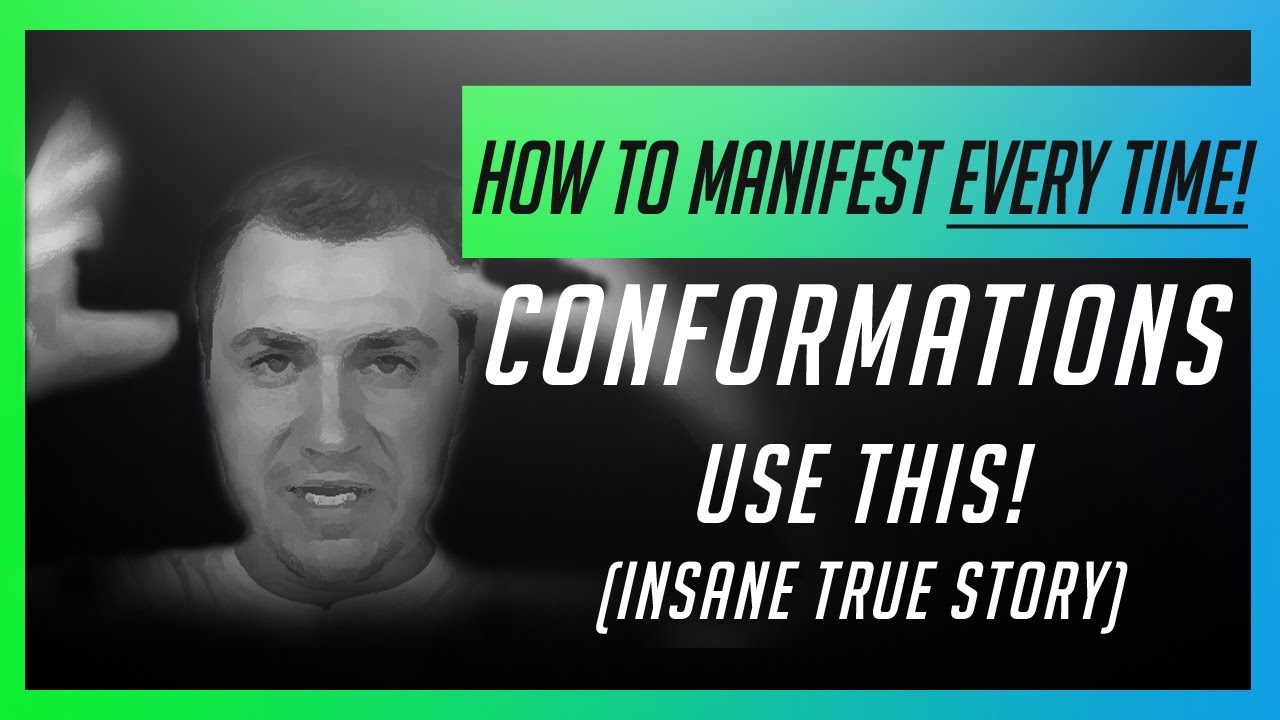 How To Manifest EVERY TIME! (Conformations) | USE This! [Insane True Story]