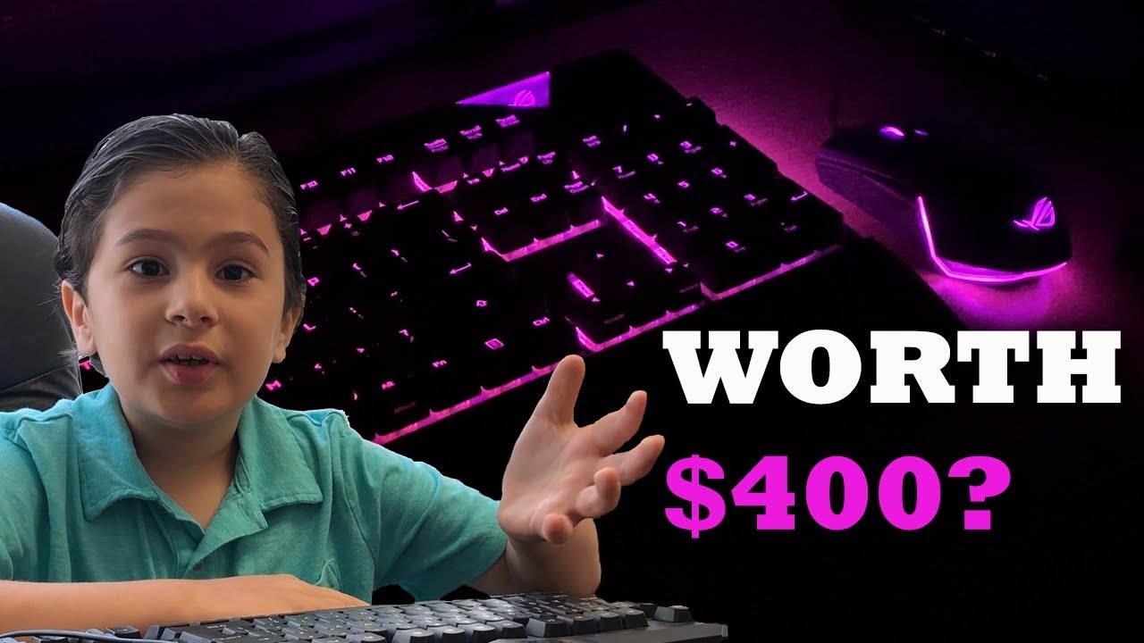WORTH THE PRICE? ASUS RGB ROG KEYBOARD & MOUSE