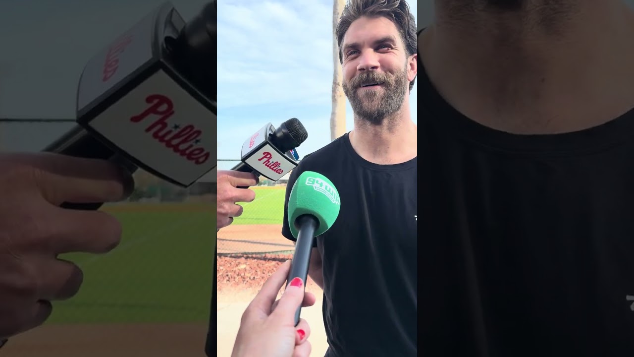 Bryce Harper's Full Media at 2026 Phillies Spring Training | 94WIP