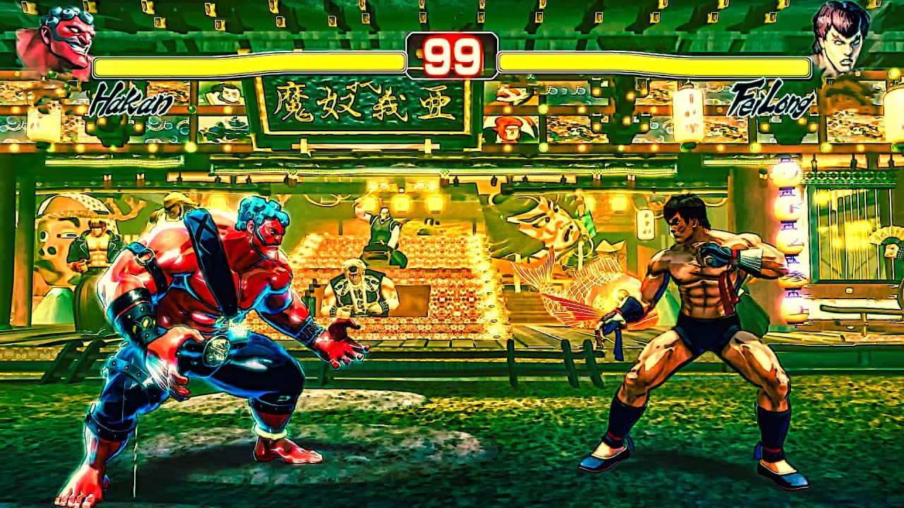 Ultra Street Fighter 4 | Hakan vs Feilong | PC Gameplay