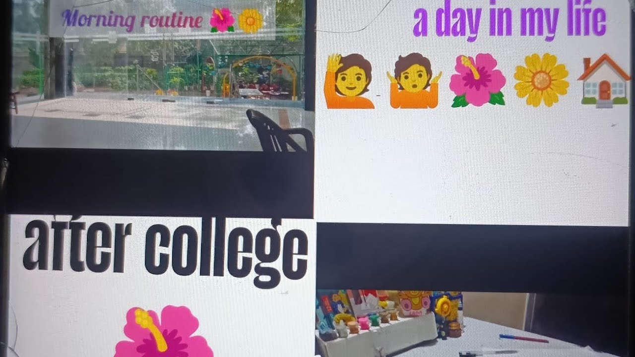 College + Self study 🌺🌼 #reels #study 