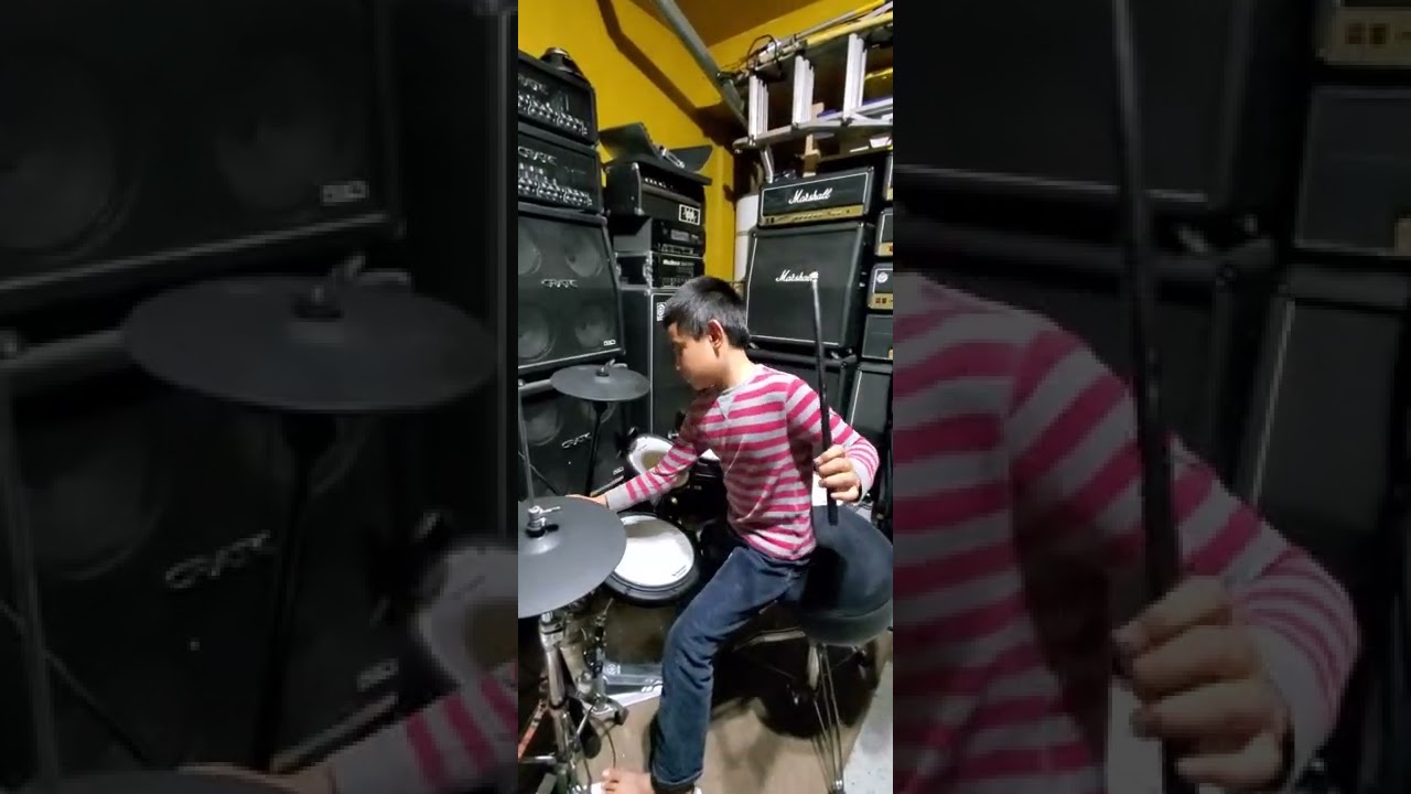 Practice playing drums