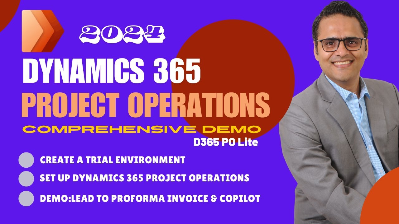 Dynamics 365 Project Operations Comprehensive Demo | Copilot | Setup Trial | Lead 2 Proforma Invoice