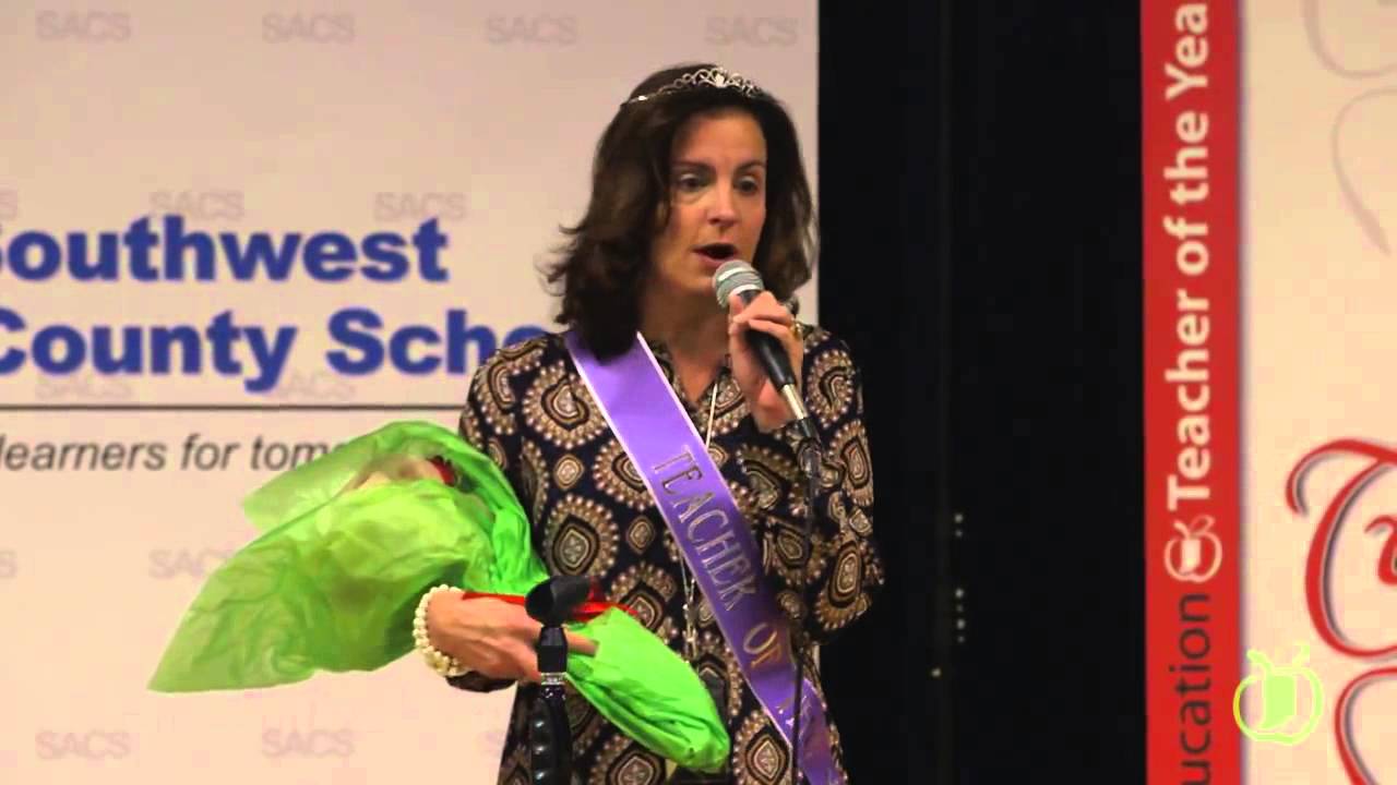 Mrs  Russell is Indiana Teacher of the Year!