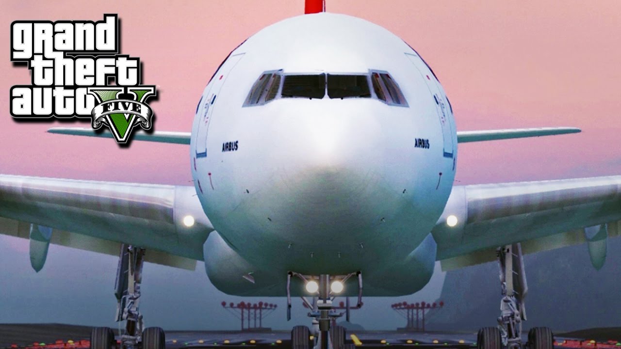 GTA 5 SP #51 - Airbus A340-300 Mod