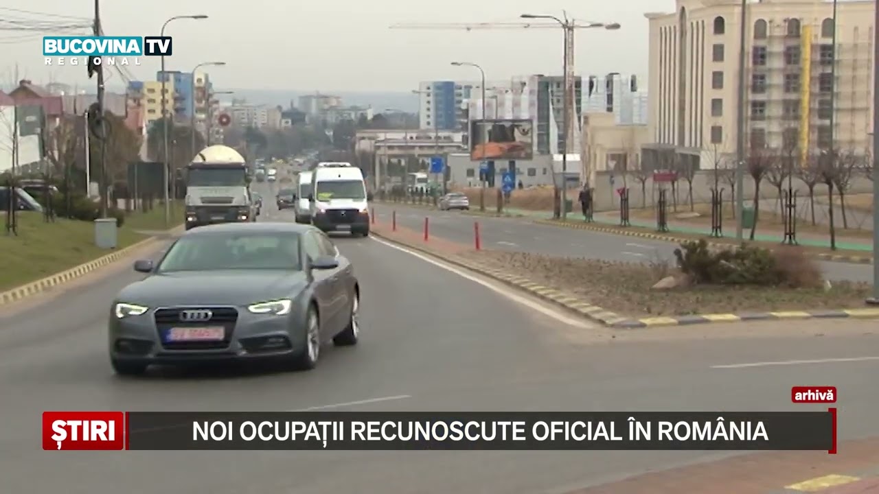 Noi ocupatii recunoscute oficial in Romania